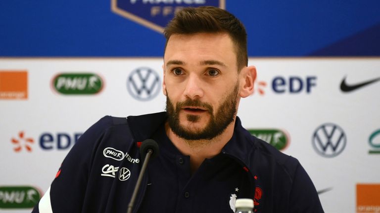 Hugo Lloris played down talk of a rift in the France squad