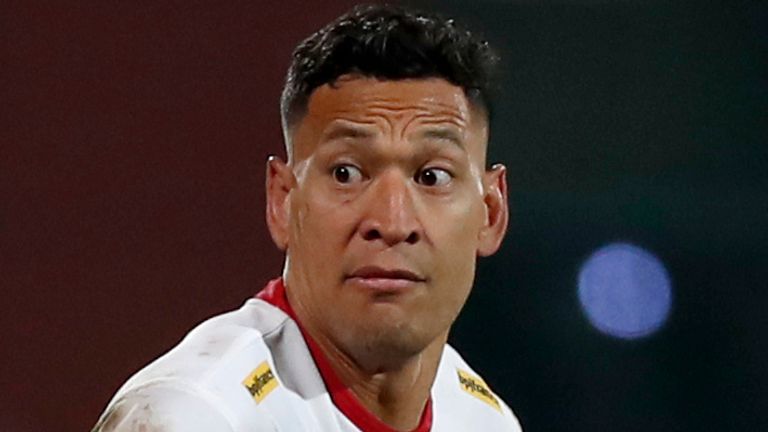 Israel Folau left Catalans Dragons last year