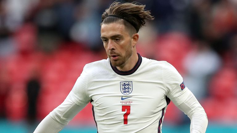 Jack Grealish won his ninth England cap against Czech Republic at Wembley on Tuesday