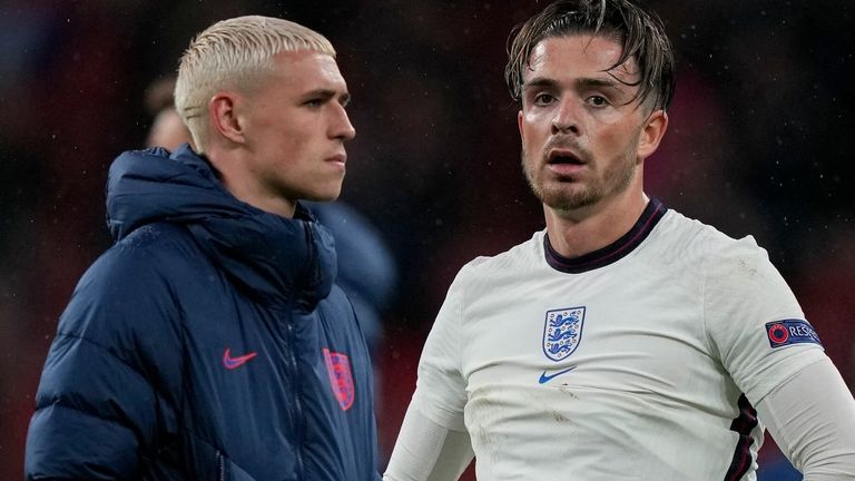 Jack Grealish came on for Phil Foden against Scotland