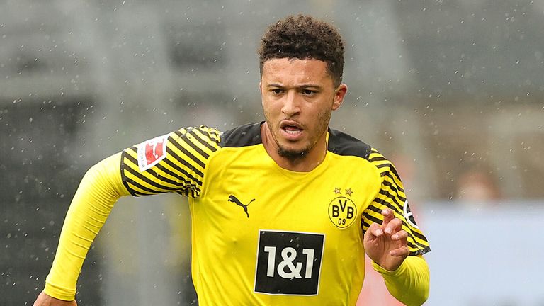 Talks continue between Man Utd and Borussia Dortmund over the signing of Jadon Sancho