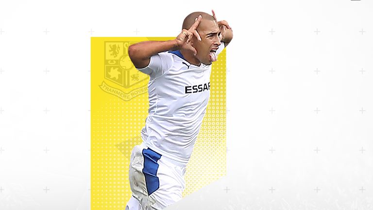 James Vaughan signed off his playing career by being included in the PFA League Two Team of the Year