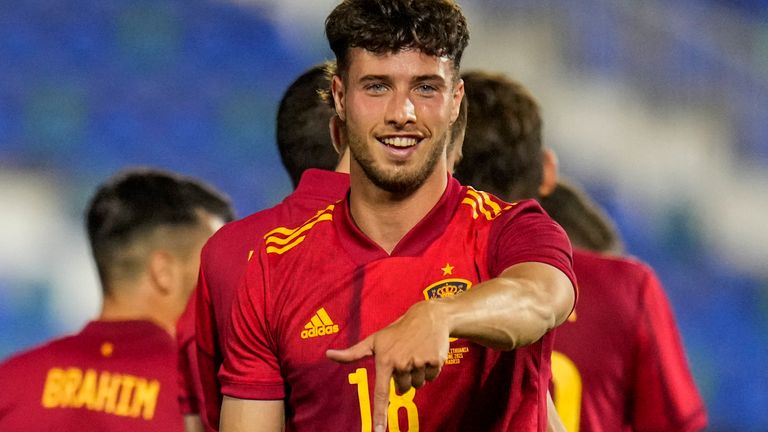 Javier Boadu marcó el cuarto gol de España ante Lituania