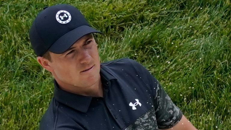 Jordan Spieth will get his first round under way at 9.25pm