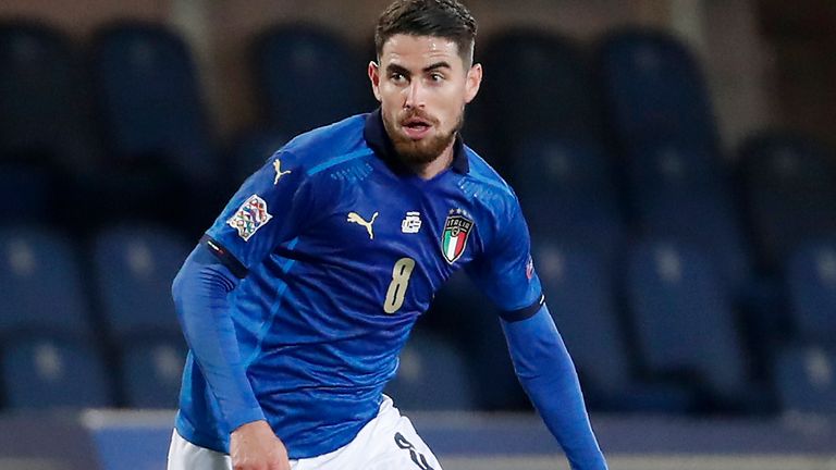 Chelsea's Jorginho will feature for Italy