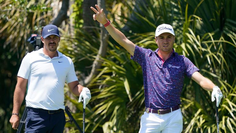 Justin Thomas and Brooks Koepka will feature in the same threeball for the first two rounds