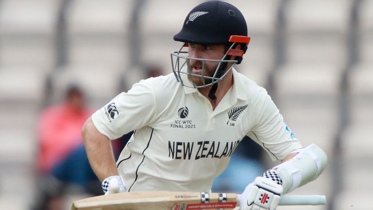 Kane Williamson scored 49 from 177 balls in a superb vigil for New Zealand against India in Southampton