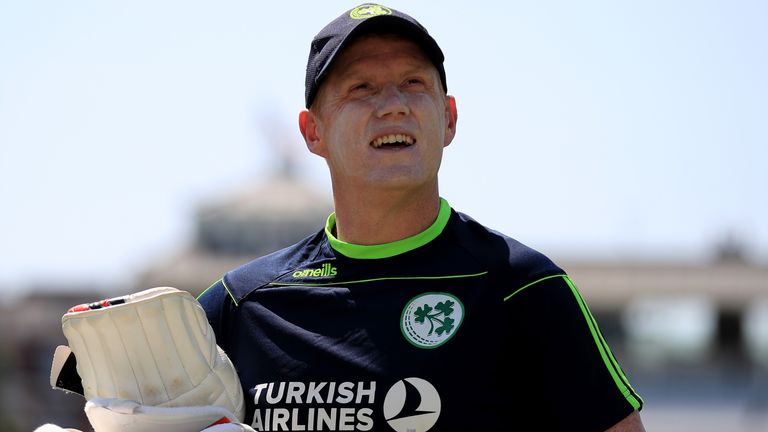Kevin O'Brien said it was "an honour and a privilege" to represent Ireland