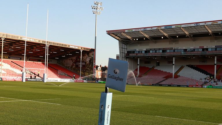 The match between Gloucester and Bath was due to be staged at Kingsholm on Saturday