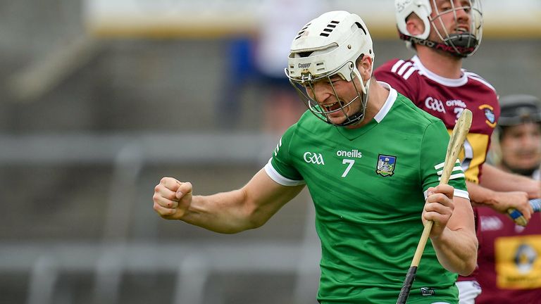 Kyle Hayes celebrates his goal