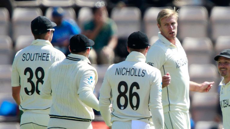 New Zealand fashion designer Kyle Jamison recorded 7-61 game numbers in 46 overs