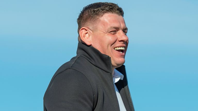Picture by Allan McKenzie/SWpix.com - 23/04/2021 - Rugby League - Betfred Super League Round 4 - Hull KR v Leeds Rhinos - Hull College Craven Park, Hull, England - Lee Radford attends the game between Hull KR and Leeds Rhinos in the fourth round of the Betfred Super League.