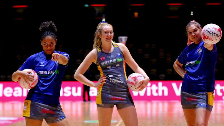 Leeds Rhinos Netball no solo está ganando, sino que se está divirtiendo y se ha consolidado rápidamente como equipo (Crédito de la imagen: Ben Lumley)