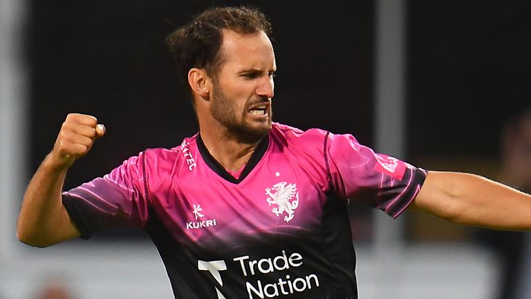 Lewis Gregory, Somerset, Vitality Blast (Getty Images)