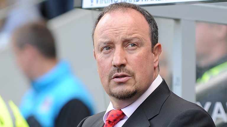 Rafa Benitez was manager of Everton's rivals Liverpool from 2004 to 2010