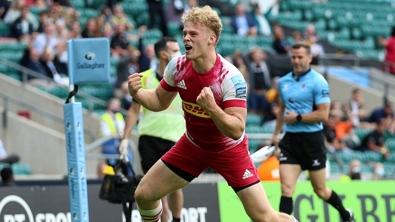 Lynagh's late tries ensured Quins would complete a remarkable climax to their season 