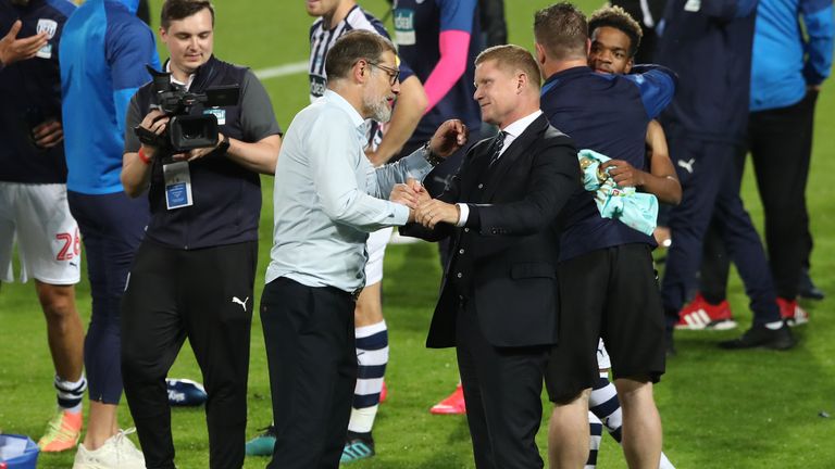 Luke Dowling, pictured with former boss Slaven Bilic, has left West Brom