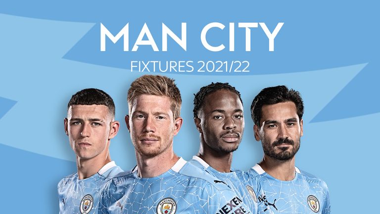 Man City Premier League 2021 22 Fixtures And Schedule Football News Sky Sports