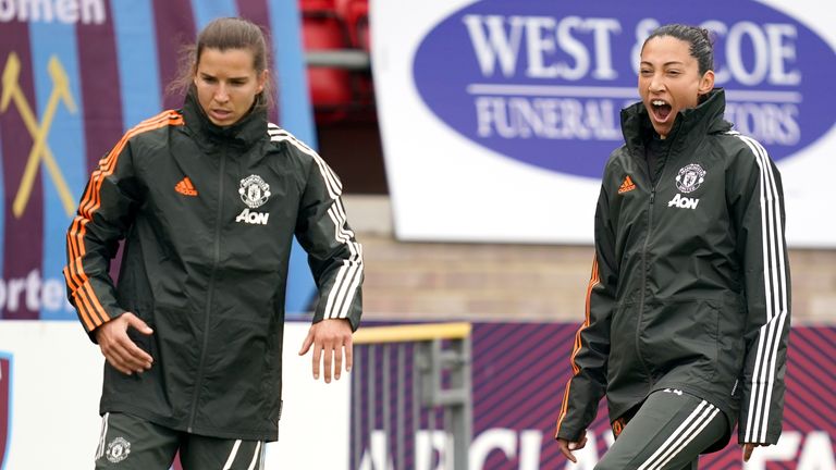 US World Cup winners Tobin Heath and Christen Press have left Manchester United after just one season at the club