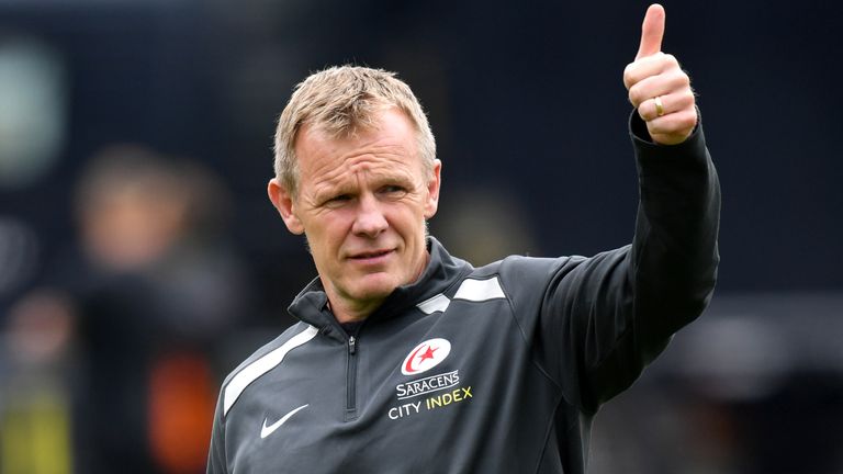 Saracens director of rugby Mark McCall before the Greene King IPA Championship play off final second leg match at the StoneX Stadium, London. Picture date: Sunday June 20, 2021.