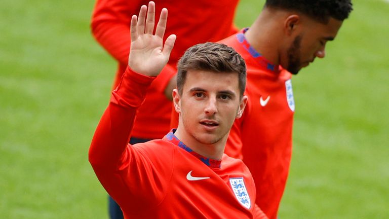 England midfielder Mason Mount (AP)