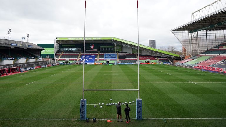 Mattioli Woods Welford Road was set to host the 'A' international between England and Scotland on Sunday.
