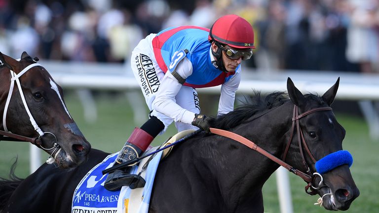 Medina Spirit faces disqualification after a second drugs test returned a positive result following victory in the Kentucky Derby