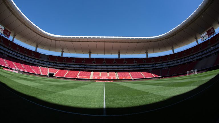 Mexico fans made homophobic chants during two Olympic qualifying games in March at the Estadio Jalisco, Guadalajara
