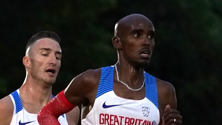 Mo Farah failed to secure a place at the Tokyo Olympics when he ran in the 10,000m at Birmingham