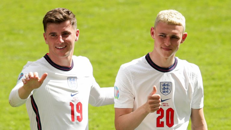 Mason Mount and Phil Foden could start for England against Germany