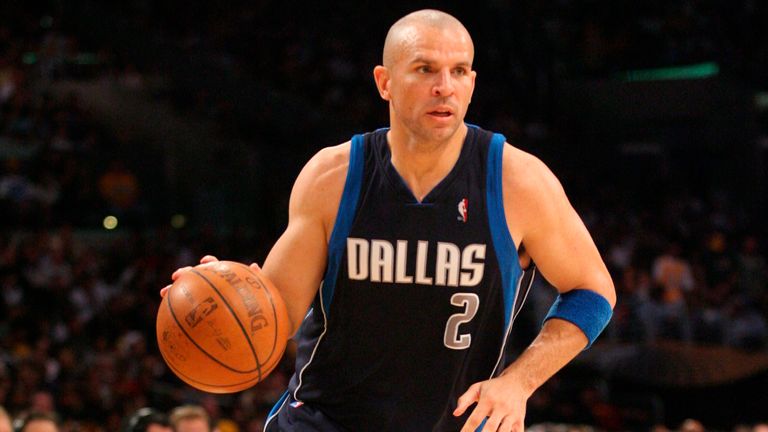 Kidd playing for the Mavericks in 2009