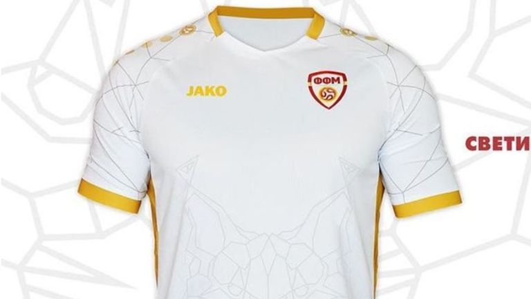 north macedonia football shirt euro 2021