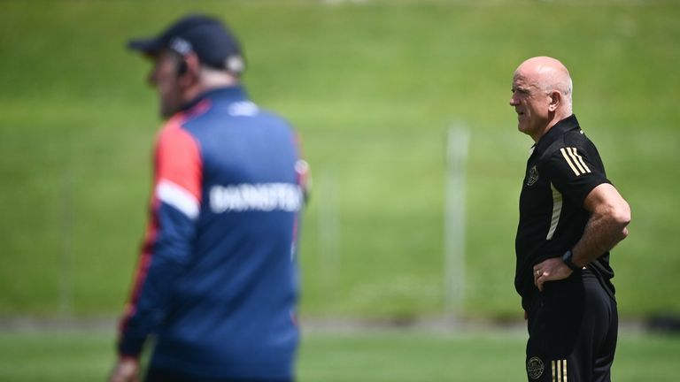 John Maughan and Mickey Harte