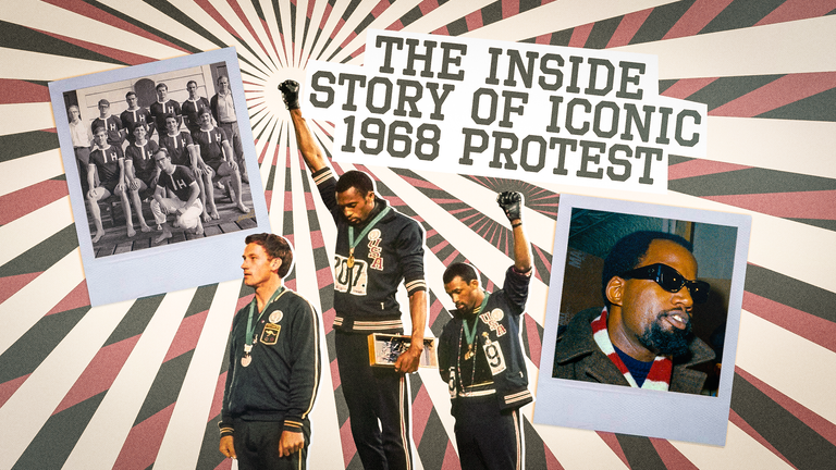 Sky Sports News looks at the inside story of the iconic 1968 Olympic protest by 200m medallists John Carlos and Tommie Smith on the podium