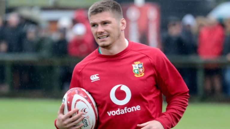 Lions Training Session - Stade Santander International
British and Irish Lions&#39; Owen Farrell during the training session at the Stade Santander International in Saint Peter, Jersey. Picture date: Tuesday June 22, 2021.
