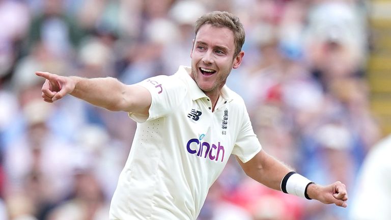 Stuart Broad, England vs New Zealand at Edgbaston (PA Images)