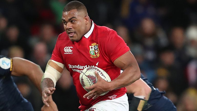 British and Irish Lions Kyle Sinckler during the tour of New Zealand in 2017                                                                                                                                                                                                                                                                                      