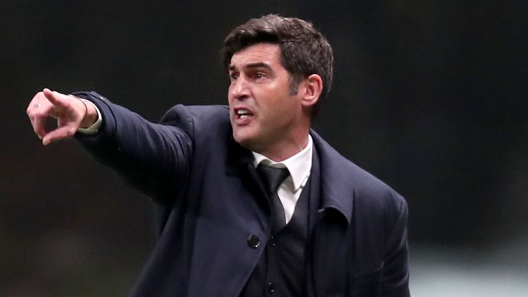 Paulo Fonseca has been named as Tottenham&#39;s new head coach