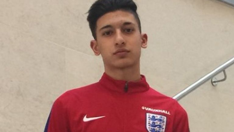 England youth international Rohan Luthra 