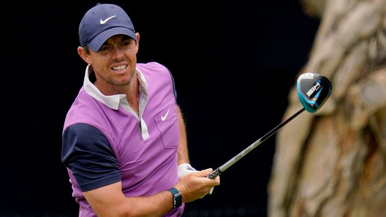 Rory McIlroy will feature in the penultimate twoball on Sunday