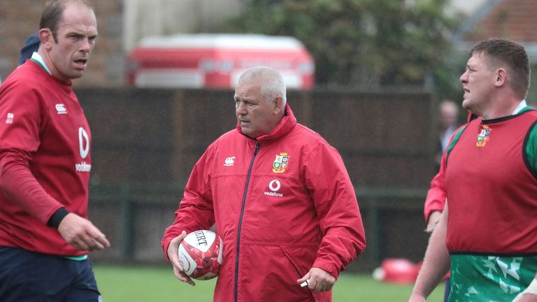 Alyn Wyn Jones, Warren Gatland and Tadhg Furlong