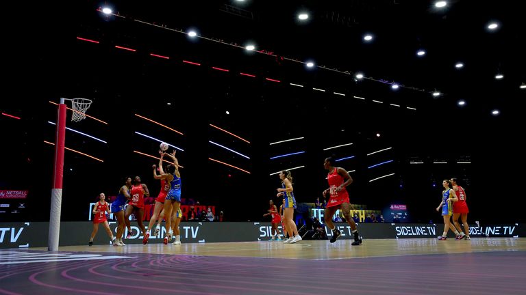 Saracens Mavericks versus Team Bath Netball (Image credit - Ben Lumley)