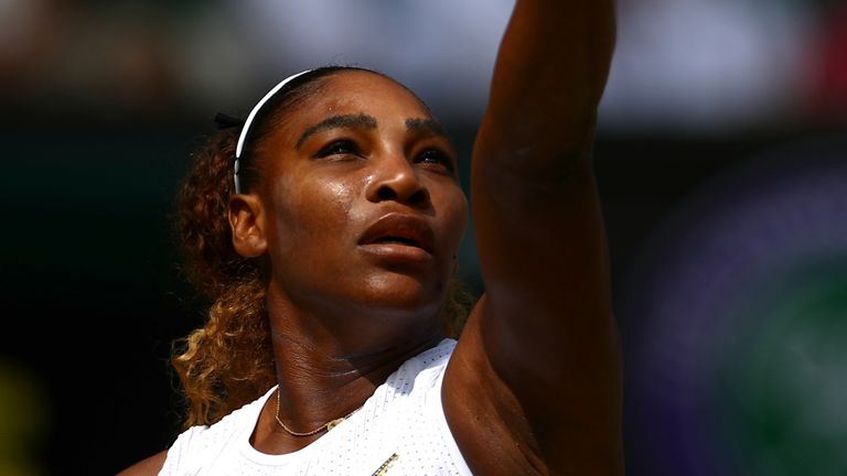 Serena Williams could meet Angelique Kerber in the third round of the Wimbledon Championships 