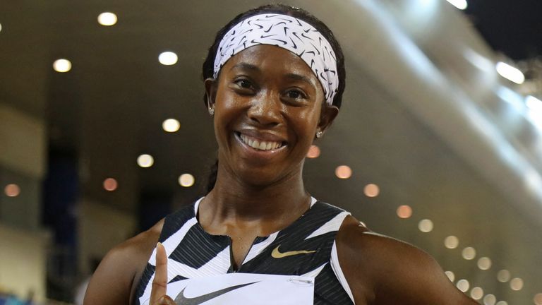 Shelly-Ann Fraser-Pryce is the second-fastest woman in history