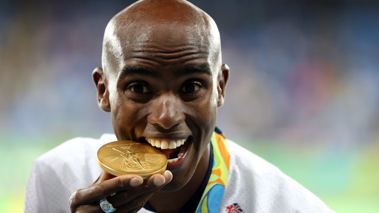 Sir Mo Farah is aiming to defend the 10,000m title he retained at the Rio Olympics in 2016 