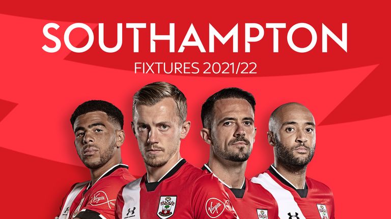 Southampton Fixtures 2021/22