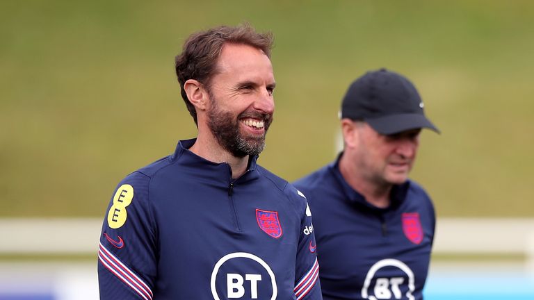 England manager Gareth Southgate has urged his players to go long at times