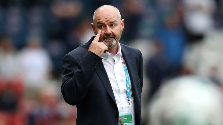 Steve Clarke prepares his side to take on England at Wembley on Friday