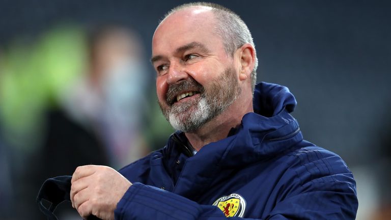 Scotland head coach Steve Clarke (PA)