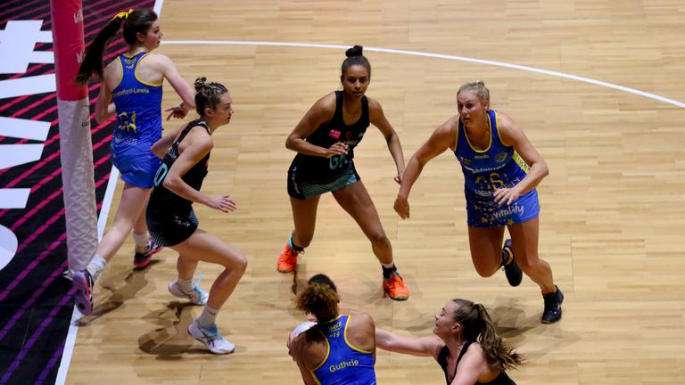 Team Bath Netball's rotating circle presents opportunities and challenges (Image credit - Ben Lumley)